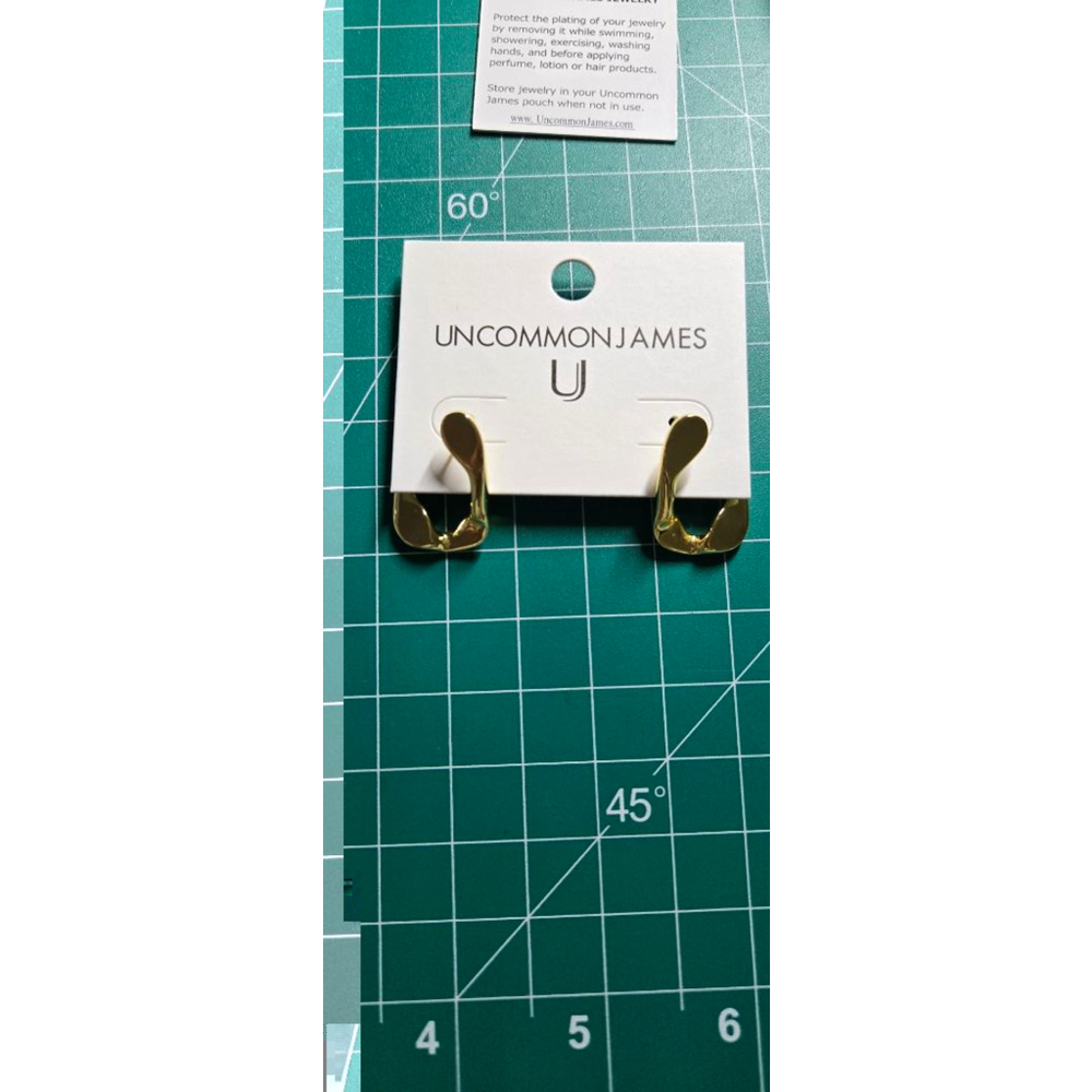 New uncommonjames earrings gold tone - Picture 11 of 11